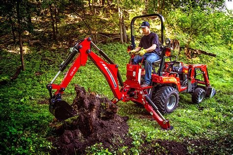 farm tractor with mini digger|Sub.